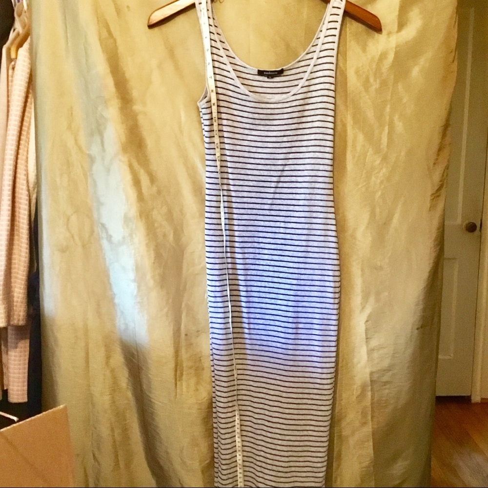 Form fitting tank dress